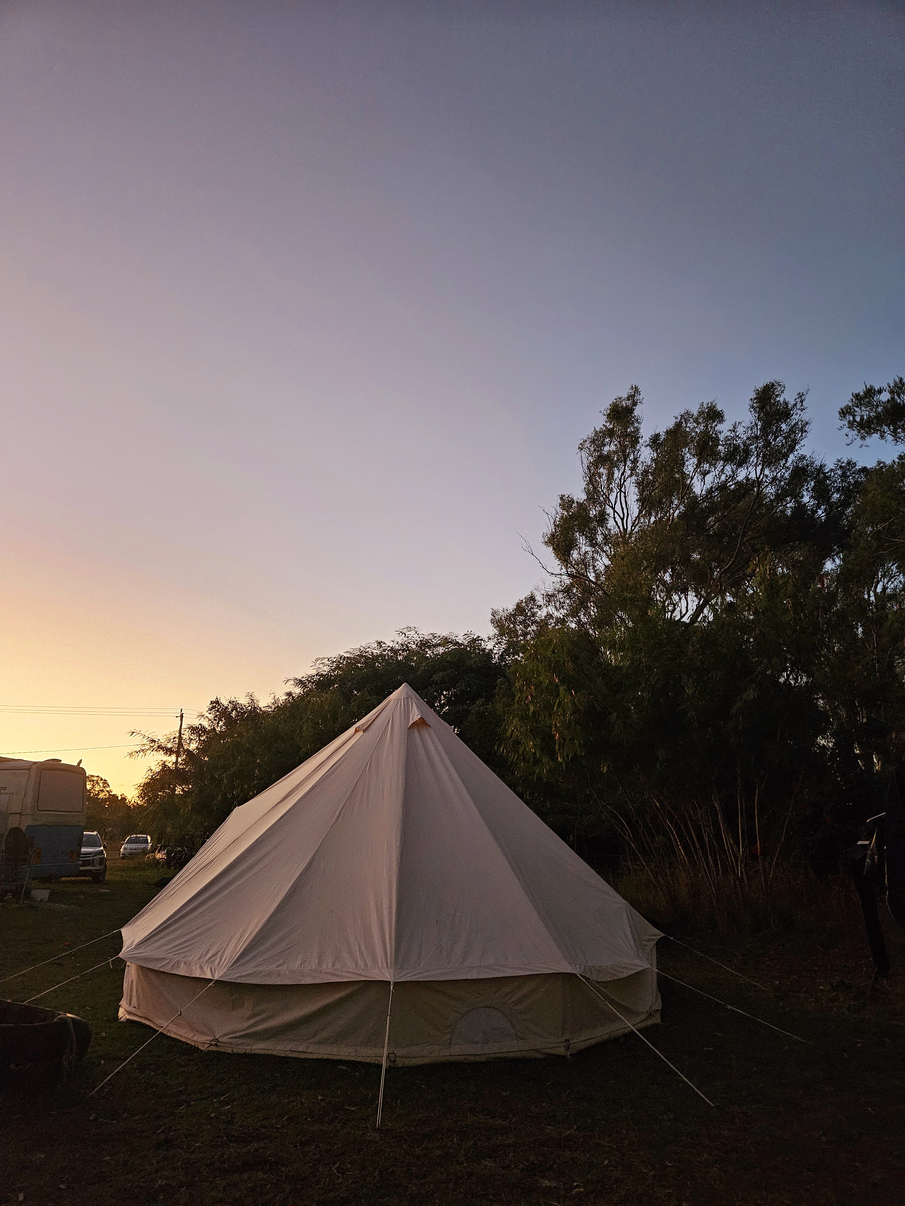 peaceful tent